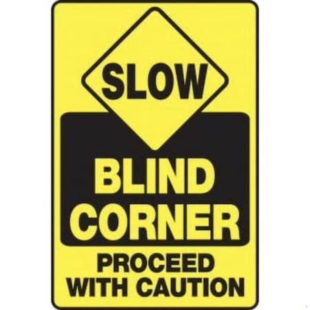 Accuform SLOW TRAFFIC Safety Sign BLIND MVHR910XL MVHR910XL